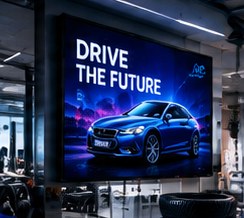 Example: Auto shops & dealers display